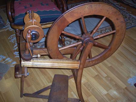 Spinning Wheel Yarn Spinning Wheel For Yarn Making Durable Wooden